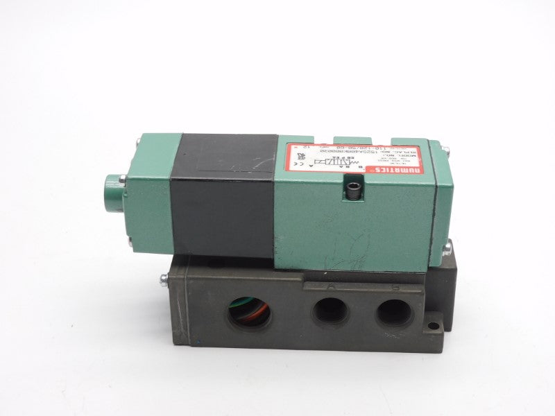 NUMATICS 152SA400K000030 110-120V .12A 150PSI (AS PICTURED ) NSNP