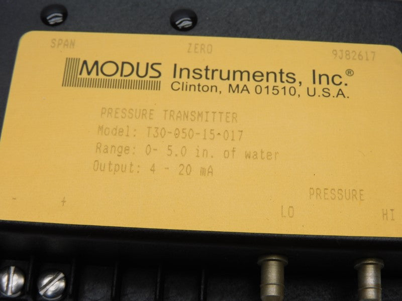 MODUS INSTRUMENTS T30-050-15-017 NSMP