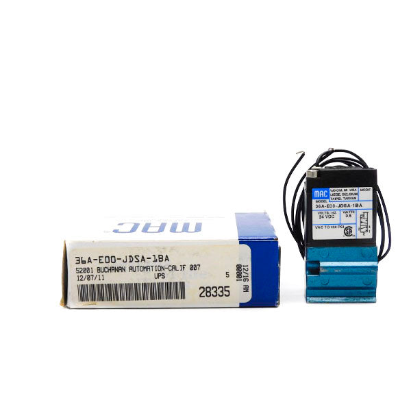 MAC 36A-E00-JDSA-1BA 24VDC 120PSI NSMP