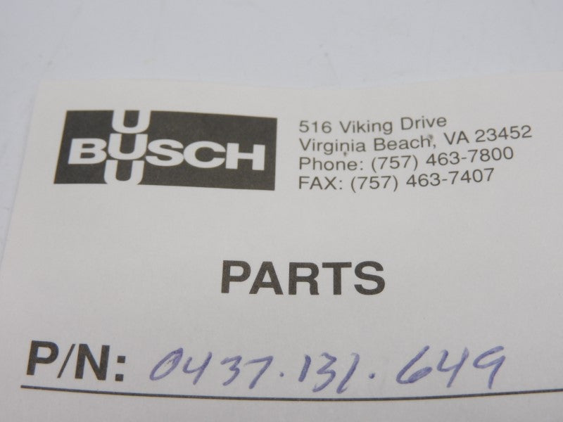 BUSCH 0437.131.649 NSNP