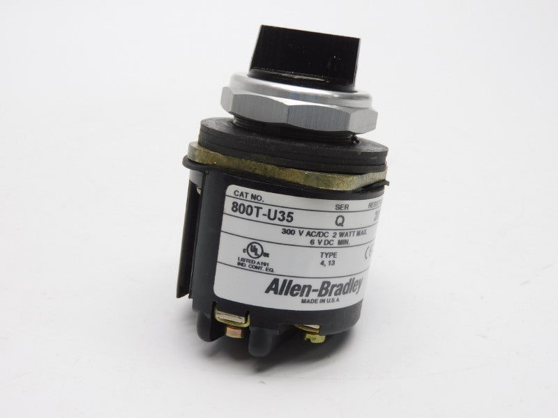 ALLEN BRADLEY 800T-U35 SER. Q 300VAC/DC NSNP