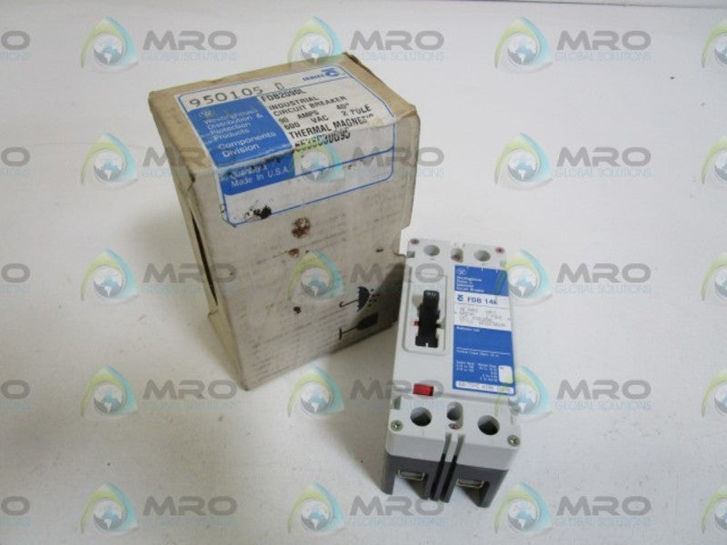 WESTINGHOUSE CIRCUIT BREAKER FDB2090L NSMP