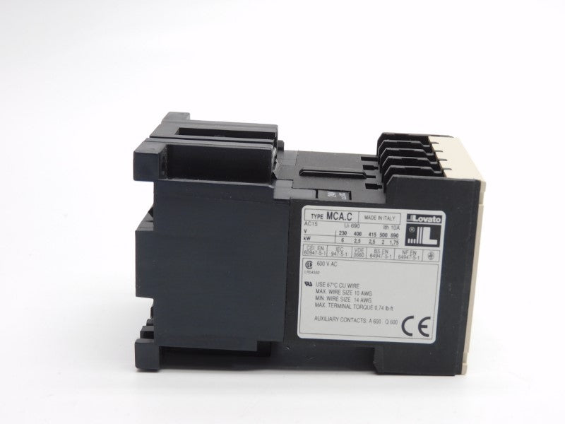 LOVATO MCA.C31E 24VDC 10A NSNP