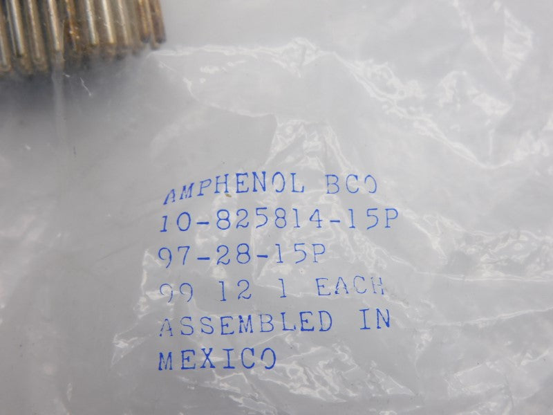 AMPHENOL 10-825814-15P 97-28-15P NSMP