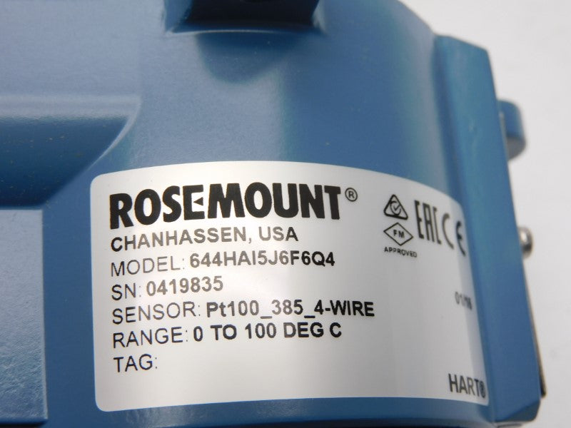 ROSEMOUNT 644HAI5J6F6Q4  42.4V NSNP