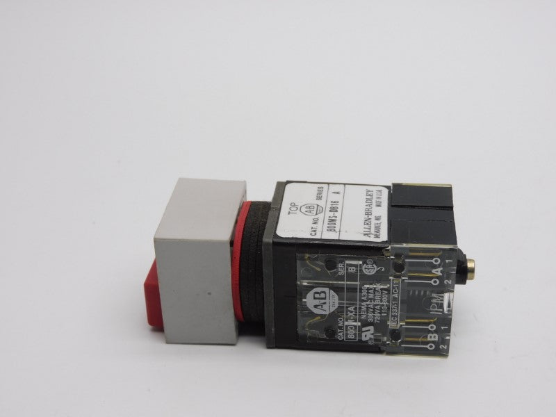 ALLEN BRADLEY 800MS-DB16 SER. A 300VAC (AS PICTURED) NSNP