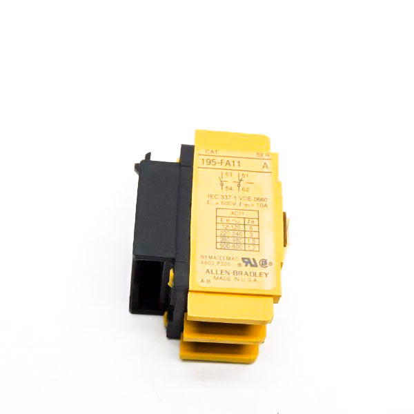 ALLEN BRADLEY 195-FA11 SER. A 600V 10A NSNP