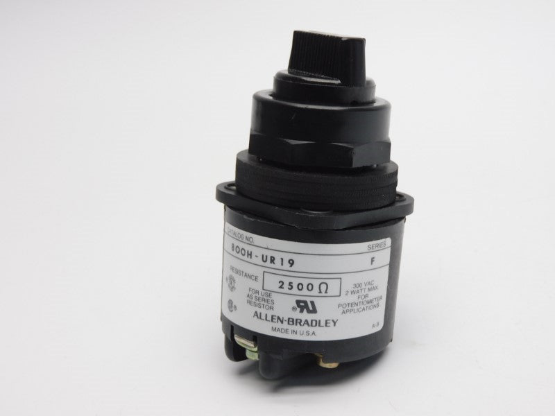 ALLEN BRADLEY 800H-UR19 SER. F 300VAC NSNP