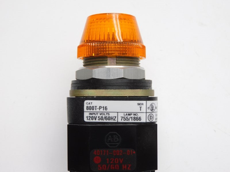 ALLEN BRADLEY 800T-P16A SER. T 120V (NO BULB)  NSNP