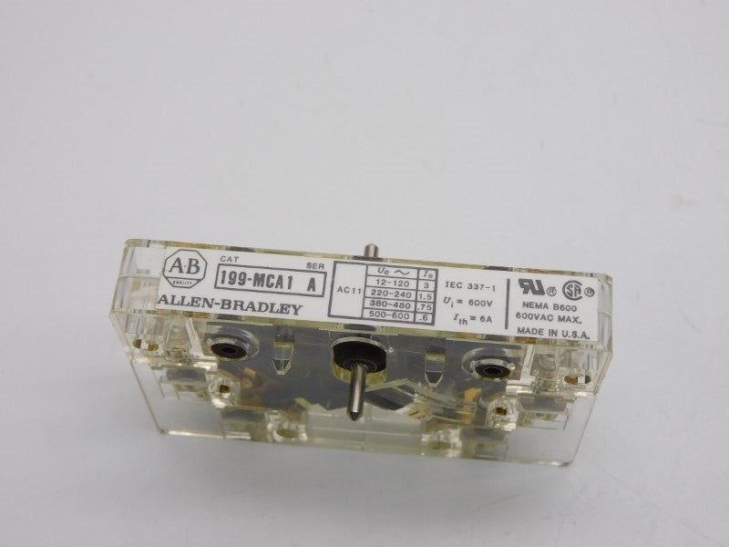 ALLEN BRADLEY 199-MCA1 SER. A 600V 6A NSNP
