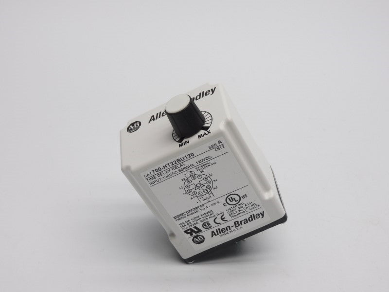 ALLEN BRADLEY 700-HT22BU120 SER. A 120VAC/DC 10A 1.0-100S UNMP