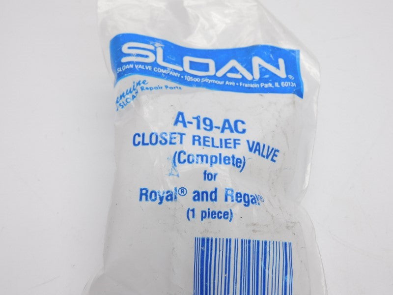 SLOAN A-19-AC NSMP
