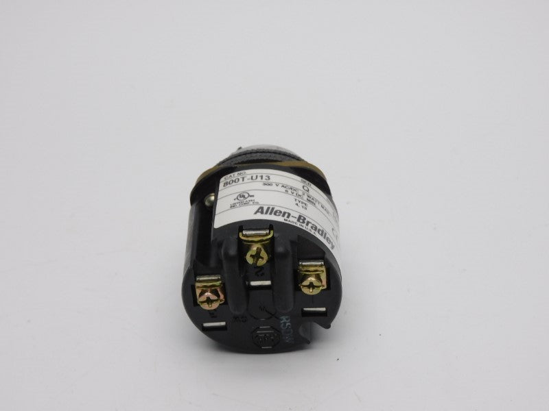 ALLEN BRADLEY 800T-U13 SER. Q 300VAC/DC (GY/BL) NSMP