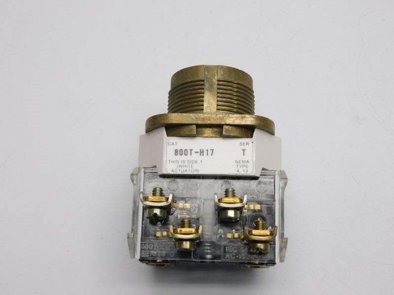 ALLEN BRADLEY 800T-H17 SER. T (AS PICTURED) NSNP