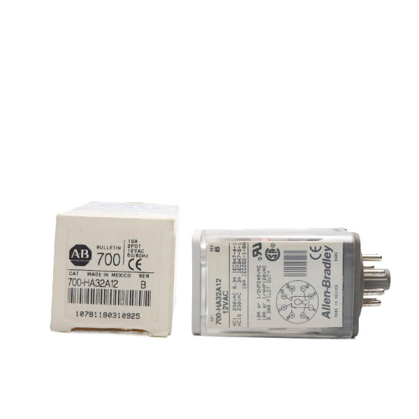 ALLEN BRADLEY 700-HA32A12 SER. B 12VAC 10A (GY/BL) NSMP