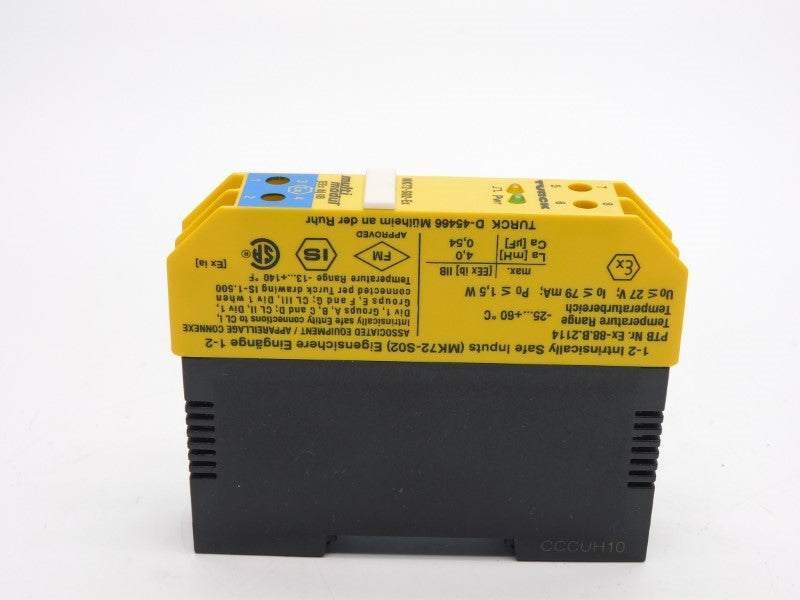 TURCK MK72-S02-EX/24VDC-FM 75072 10-30VDC NSNP
