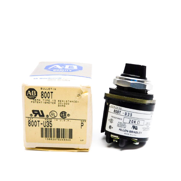 ALLEN BRADLEY 800T-U35 SER. P 300VAC (GY/BL) NSMP