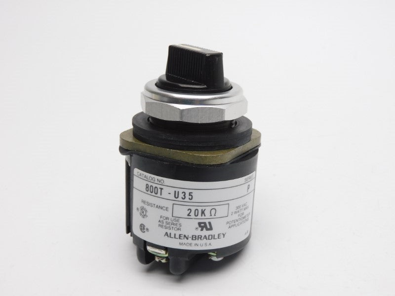 ALLEN BRADLEY 800T-U35 SER. P 300VAC (GY/BL) NSMP