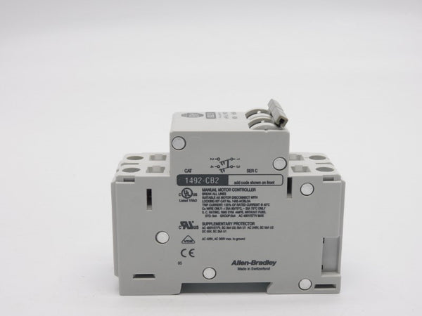 ALLEN BRADLEY 1492-CB2G250 SER. C 277V 25A (WH) NSMP