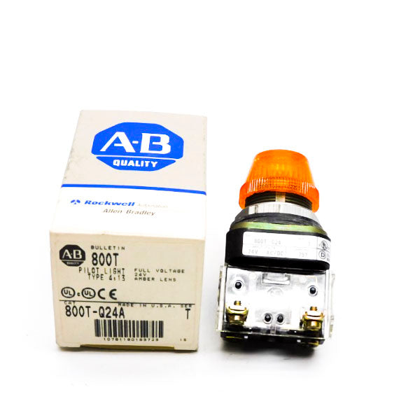 ALLEN BRADLEY 800T-Q24A SER. T 24V (GY/BL) NSMP