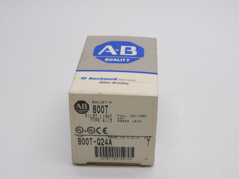 ALLEN BRADLEY 800T-Q24A SER. T 24V (GY/BL) NSMP