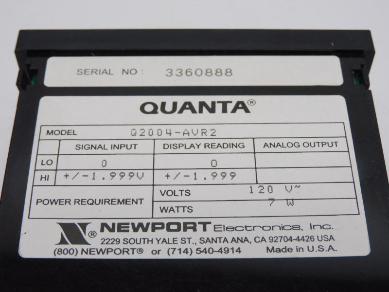 NEWPORT Q2004-AVR2 120V NSNP