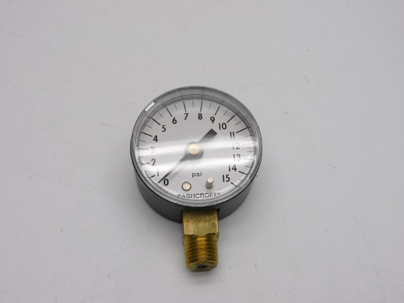 ASHCROFT 20W1005PH02L15# 15PSI 2" NSMP