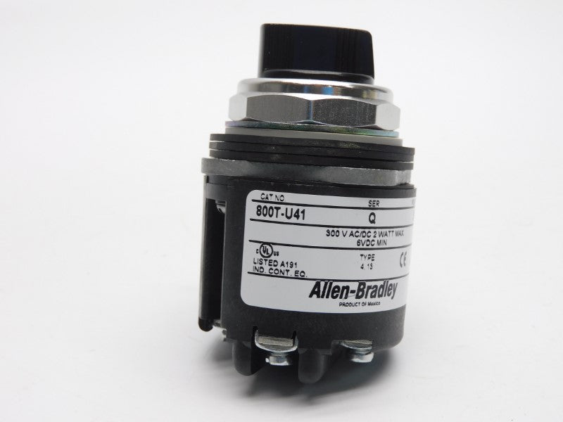 ALLEN BRADLEY 800T-U41 SER. Q 300VAC/DC NSNP