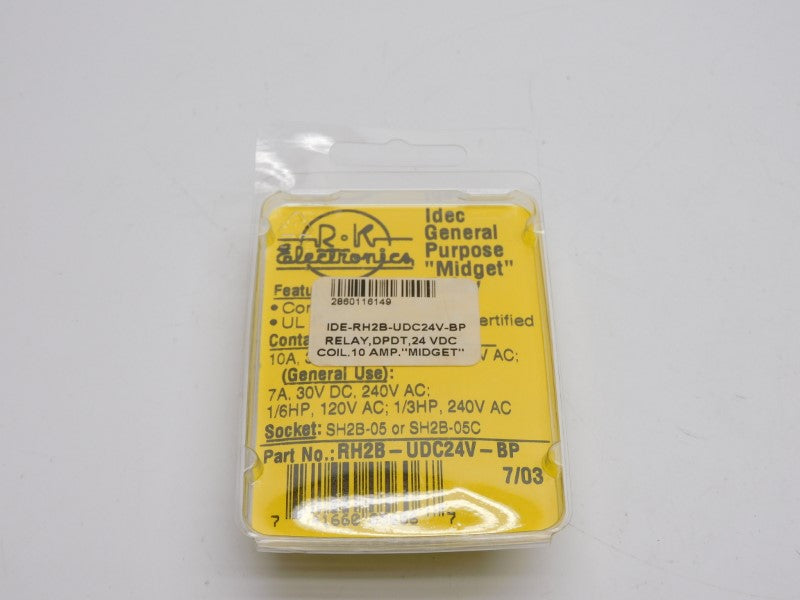 IDEC RH2B-U 24VDC 10A NSMP
