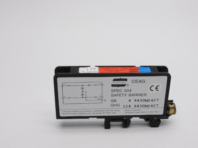 CROUSE HINDS SB49430M2427 25V NSMP