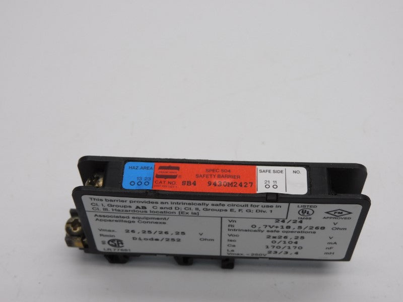 CROUSE HINDS SB49430M2427 25V NSMP