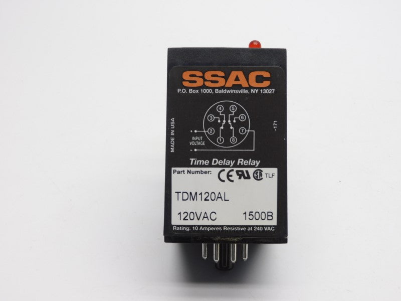 SSAC TDM120AL 120VAC 10A UNMP