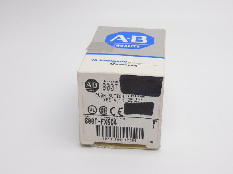 ALLEN BRADLEY 800T-FX6D4 SER. T (GY/BL) NSMP