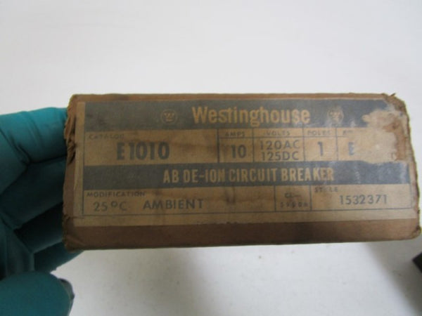 WESTINGHOUSE CIRCUIT BREAKER E1010 NSMP