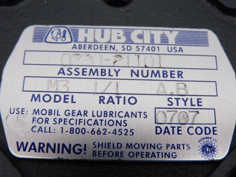 HUB CITY 0220-21101 M3 NSNP