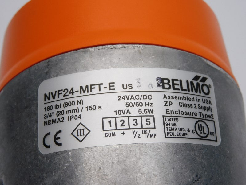 BELIMO NVF24-MFT-E V-10001 24VAC/DC 3/4" NSNP