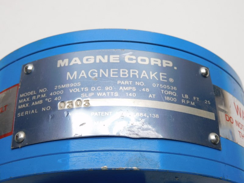 MAGNE 25MB90S 075036 90VDC .48A NSNP