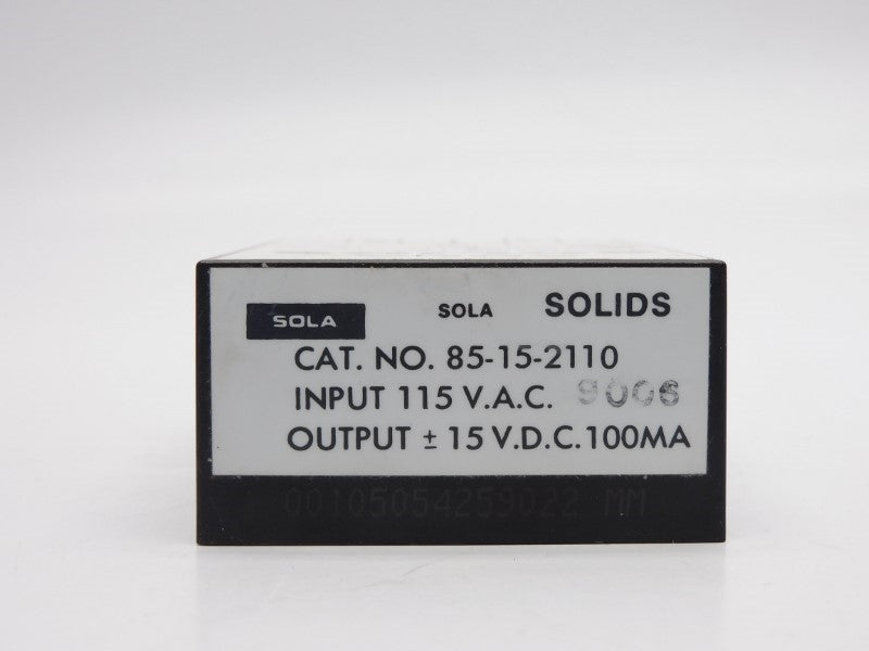 SOLA 85-15-2110 115VAC NSNP