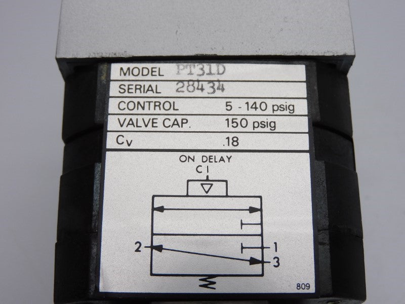 ELLIS/KUHNKE CONTROLS PT31D 5-140PSI 5-50S NSNP