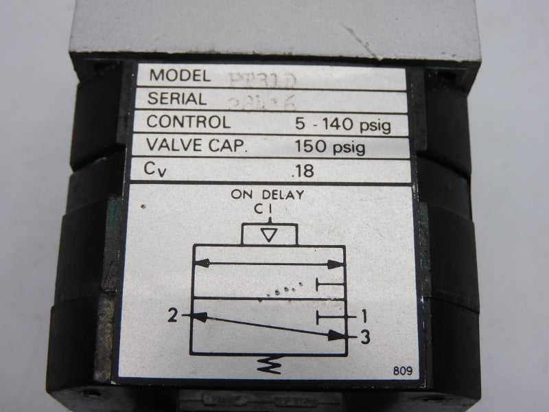 ELLIS/KUHNKE CONTROLS PT31D 5-140PSI 5-50S UNMP