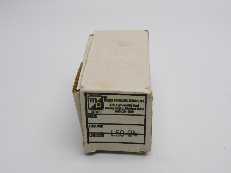 MASTER PNEUMATICS L50-2 150PSI 1/4" NSMP