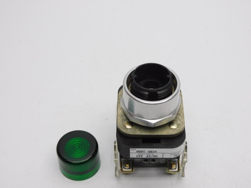 ALLEN BRADLEY 800T-QB24G SER. T 24V (NO BULB) (WH) NSMP