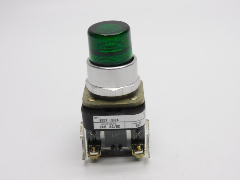 ALLEN BRADLEY 800T-QB24G SER. T 24V (NO BULB) (WH) NSMP