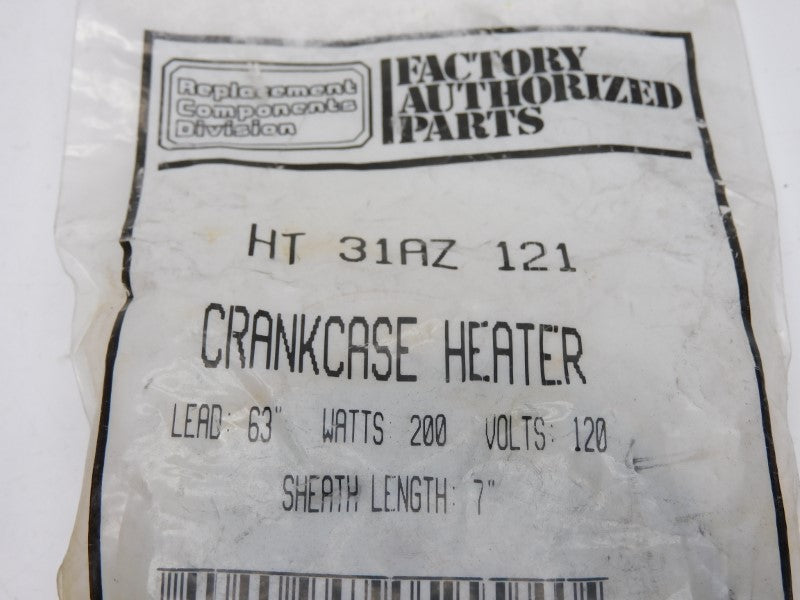 FACTORY AUTHORIZED PARTS HT31AZ121 120V 7" NSMP