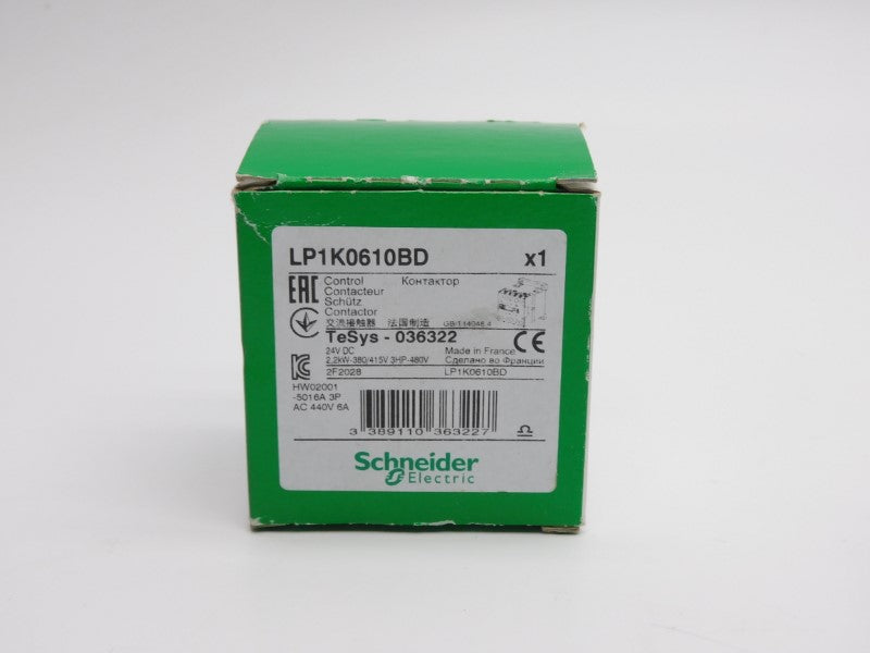 SCHNEIDER ELECTRIC LP1K0610BD 24VDC 20A NSMP