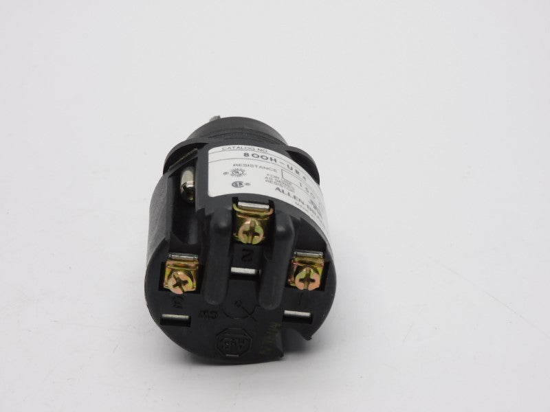 ALLEN BRADLEY 800H-UR4 SER. F 300VAC (BK/YL) NSMP
