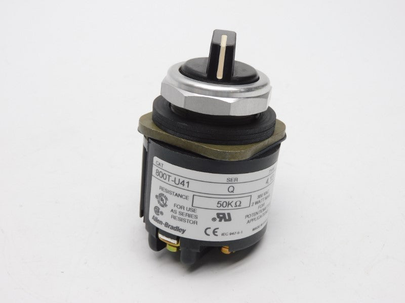 ALLEN BRADLEY 800T-U41 SER. Q 300VAC (GY/BL) NSMP