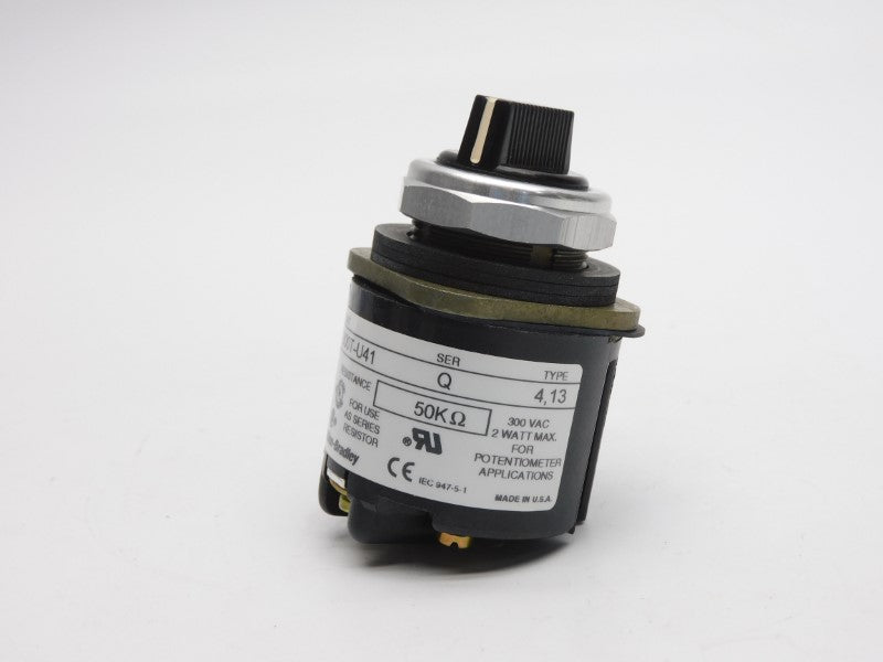 ALLEN BRADLEY 800T-U41 SER. Q 300VAC (GY/BL) NSMP