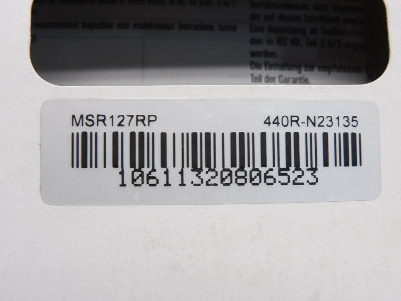 ALLEN BRADLEY 440R-N23135 MSR127RP SER. A 24VAC/DC 5A (WH) NSMP