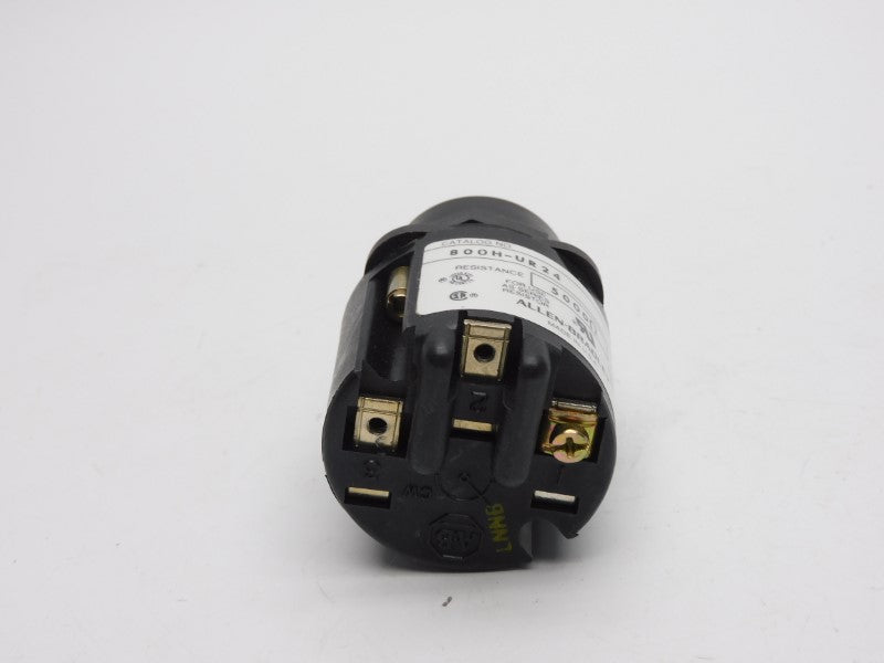 ALLEN BRADLEY 800H-UR24 SER. F 300VAC (AS PICTURED) (BK/YL) NSMP